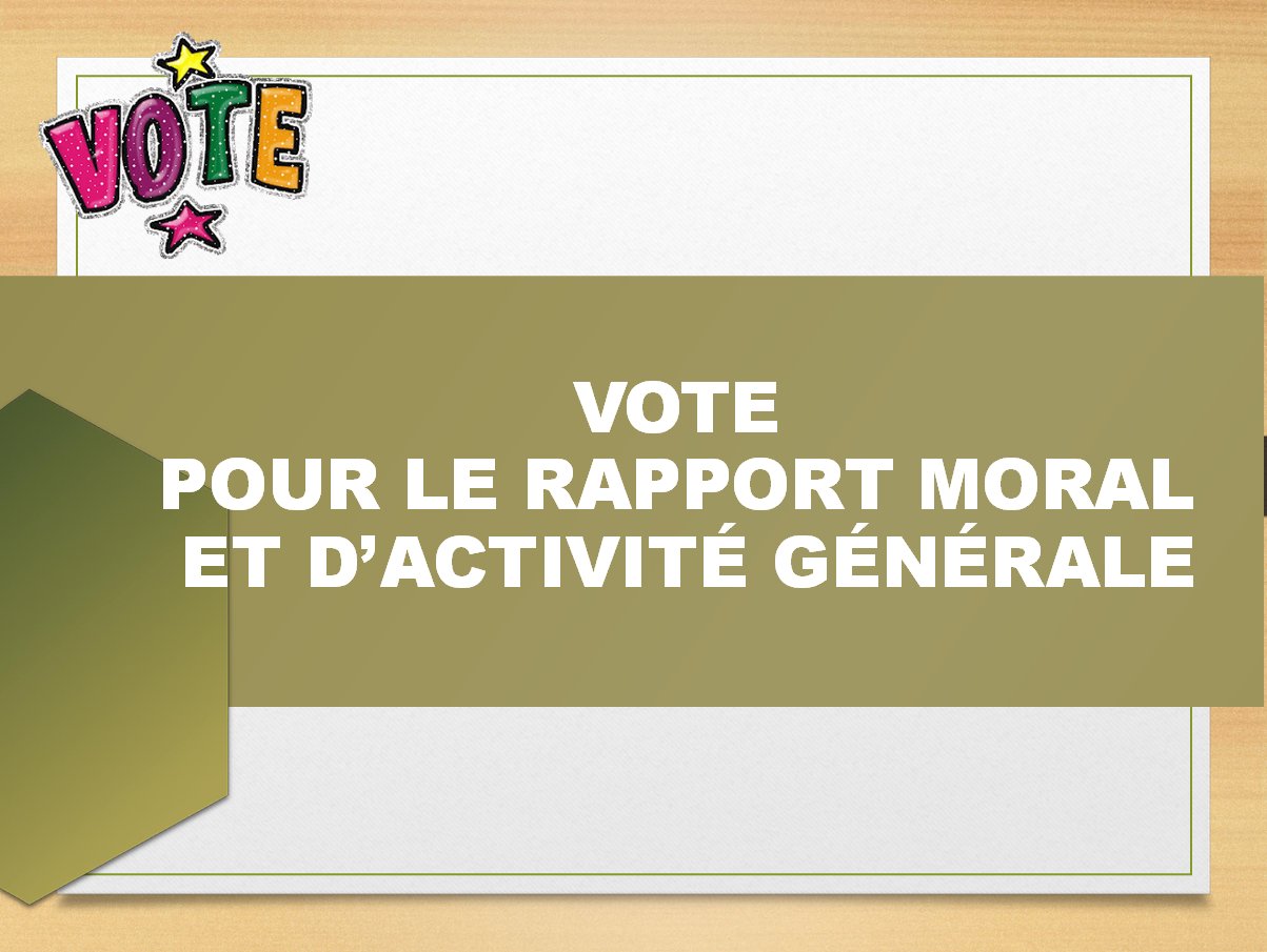 Ce rapport a été approuvé par unanimité par l'Assemblée. Ce rapport a été approuvé par unanimité par l'Assemblée.